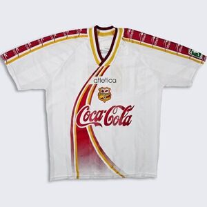 Atletico Morelia Vintage 90s Atletica Mexico Soccer Jersey